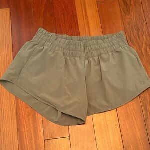 Aerie Sage Green Athletic Shorts